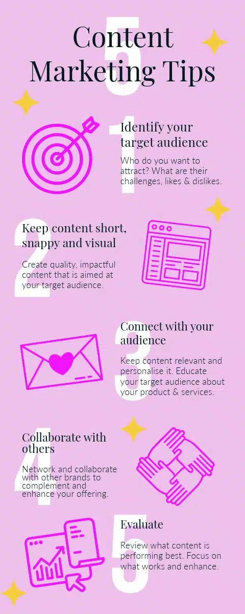 Content marketing tips